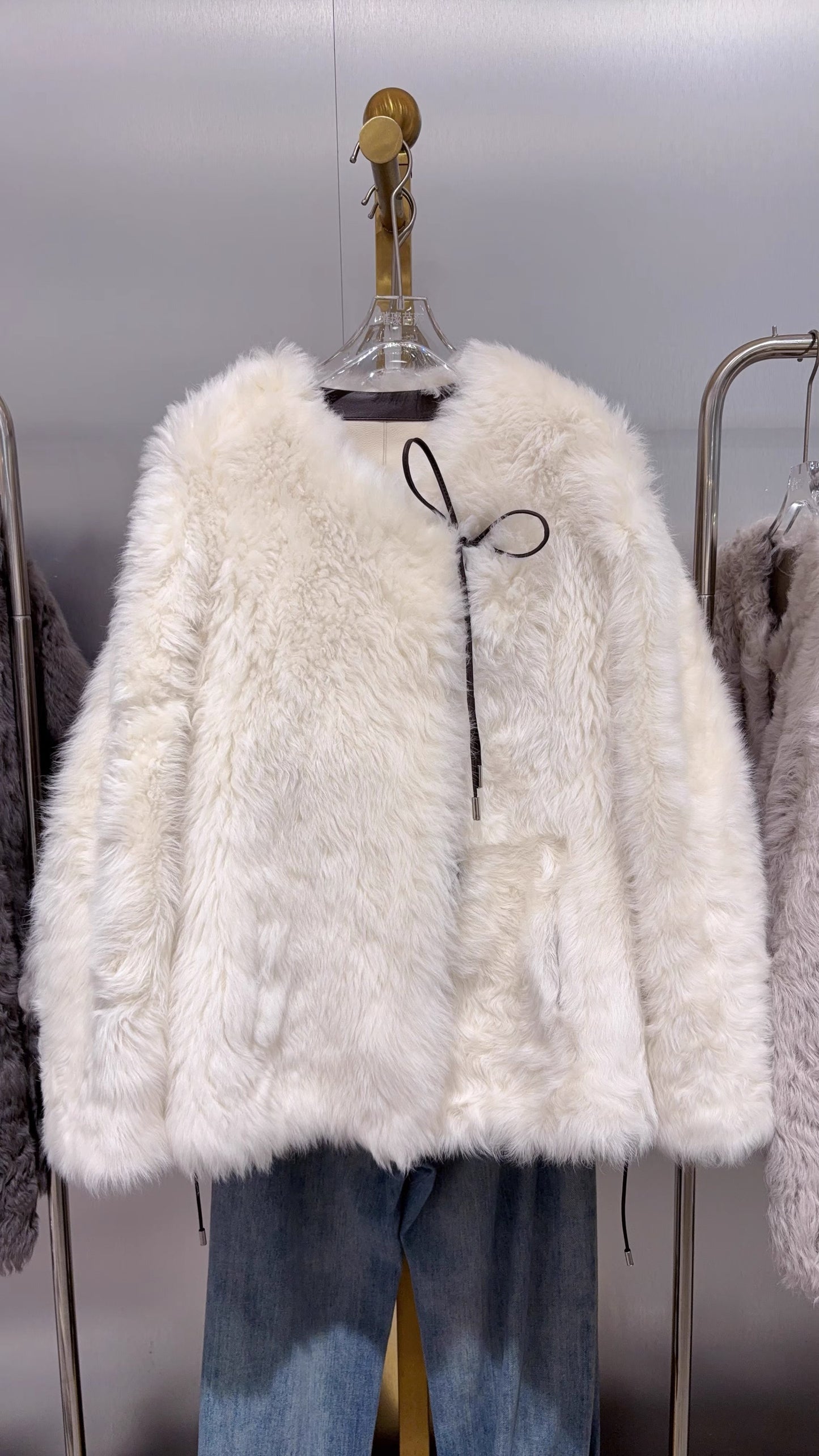 Sheepskin jacket