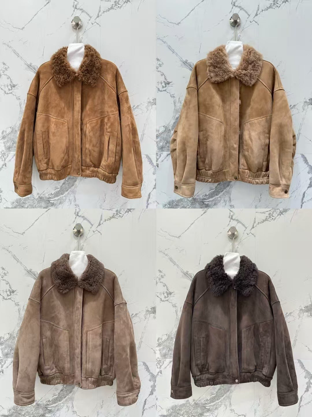Sheepskin coat