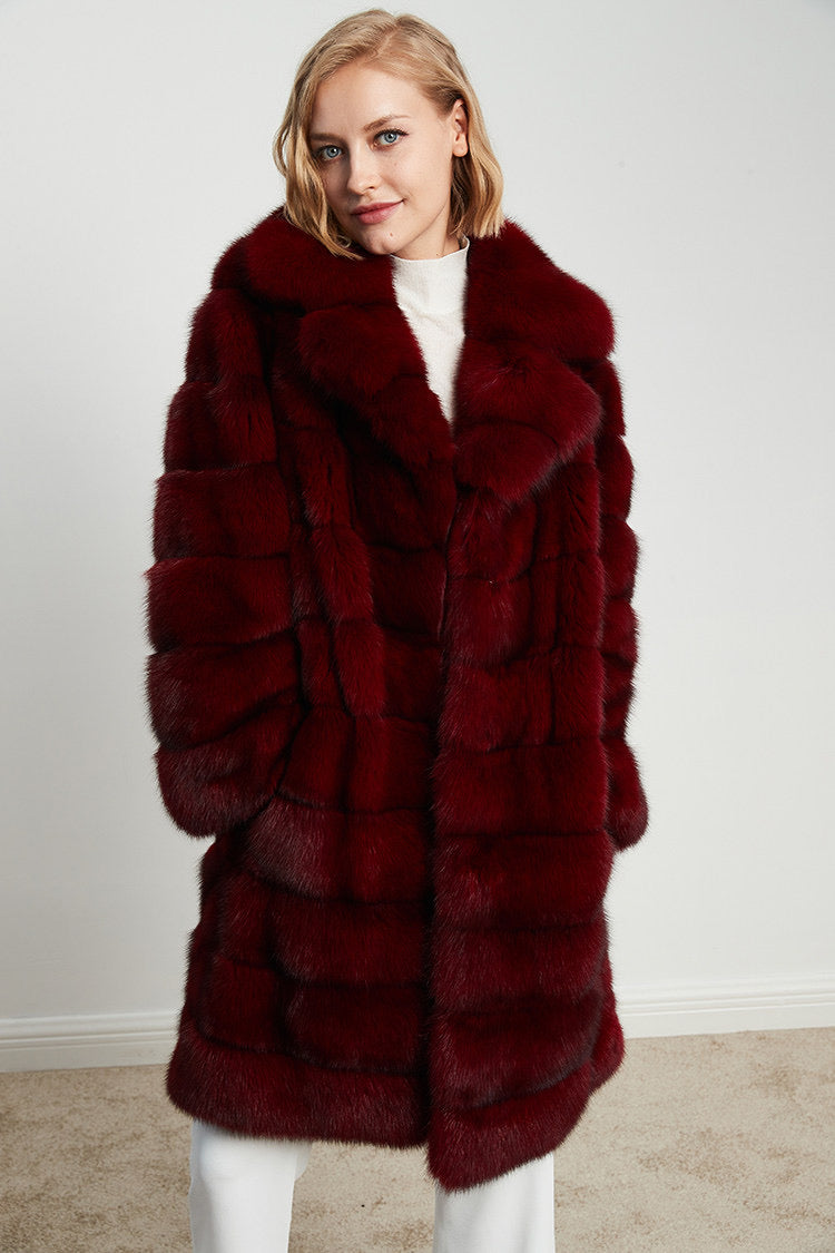 Sable fur coat