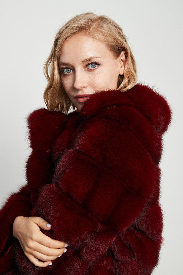 Sable fur coat