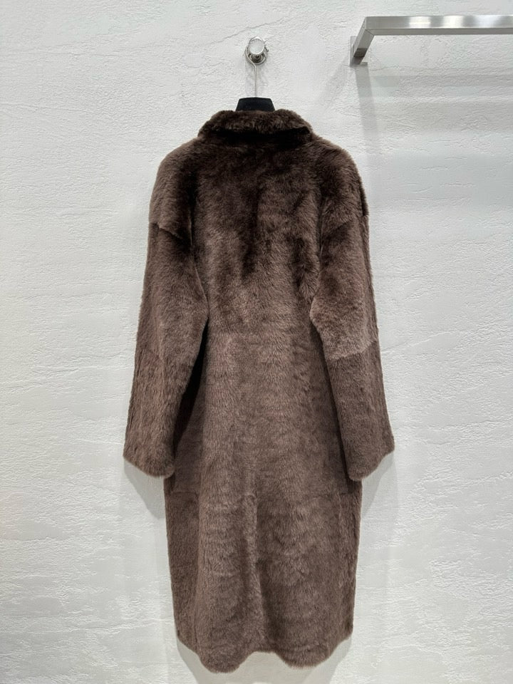 Shearling coat