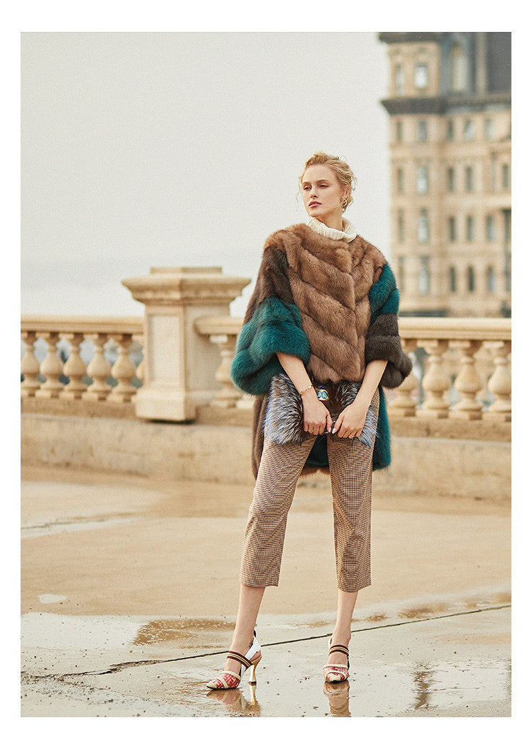 Sable fur coat