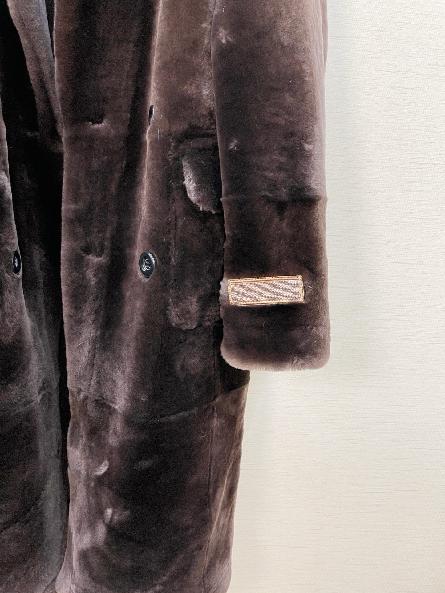 Sheepskin coat