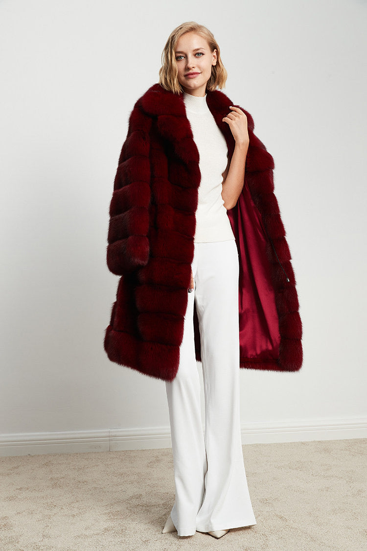 Sable fur coat