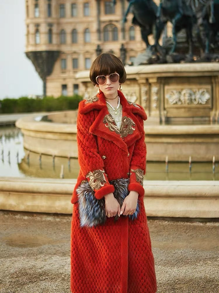 Danish mink fur coat