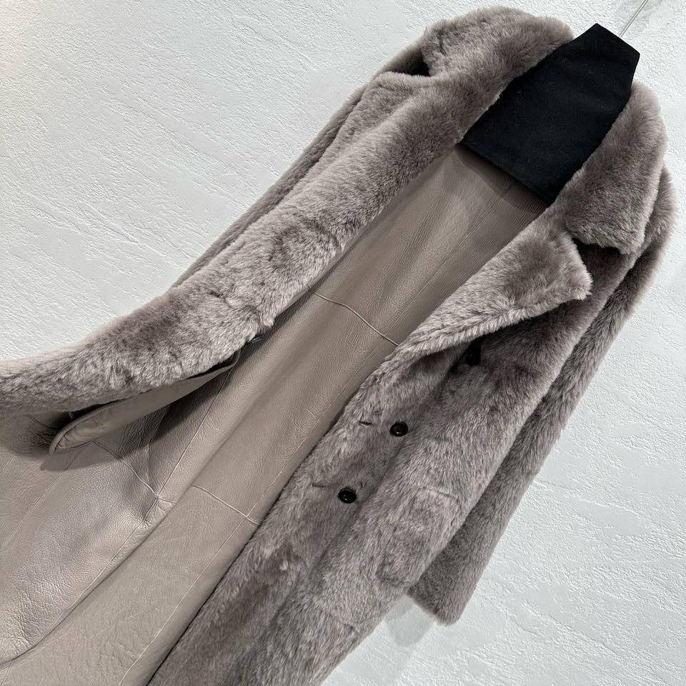 Shearling coat