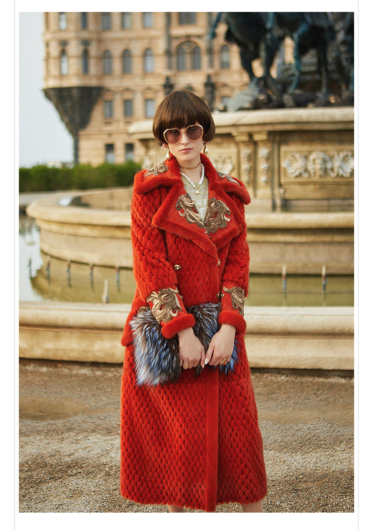 Danish mink fur coat