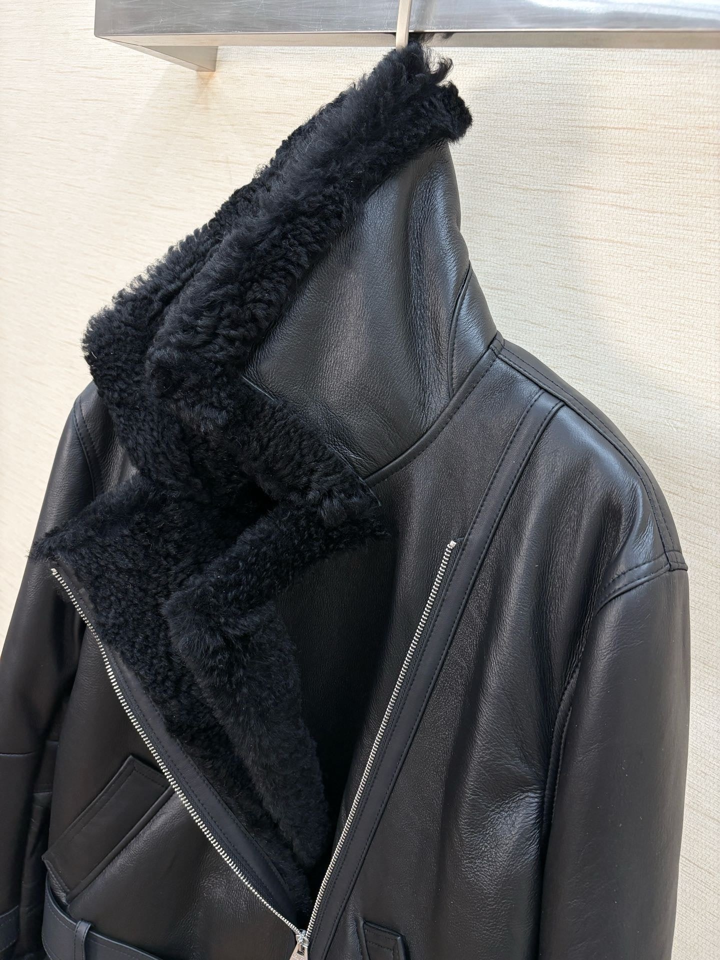 Sheepskin jacket