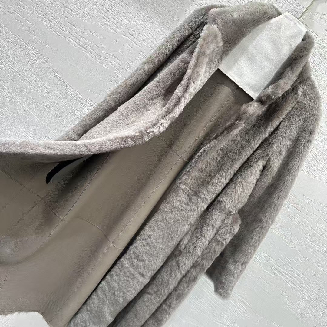 Sheepskin coat