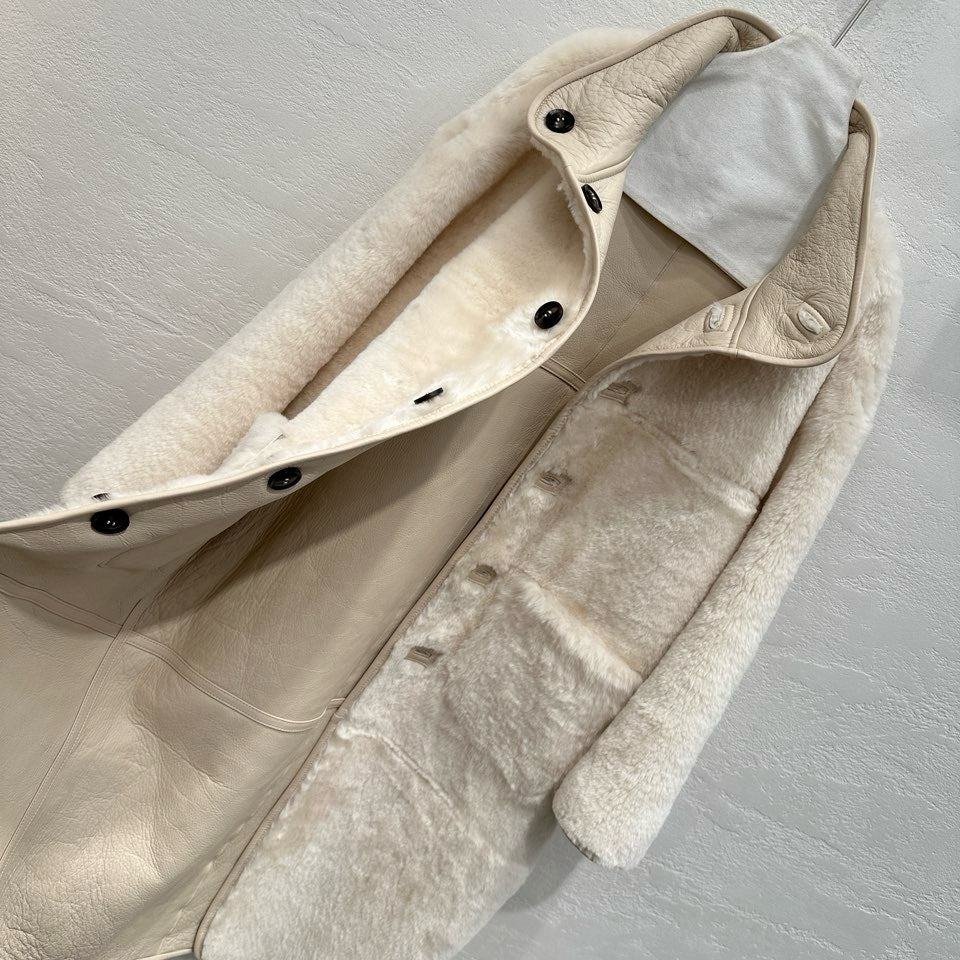 Sheepskin coat