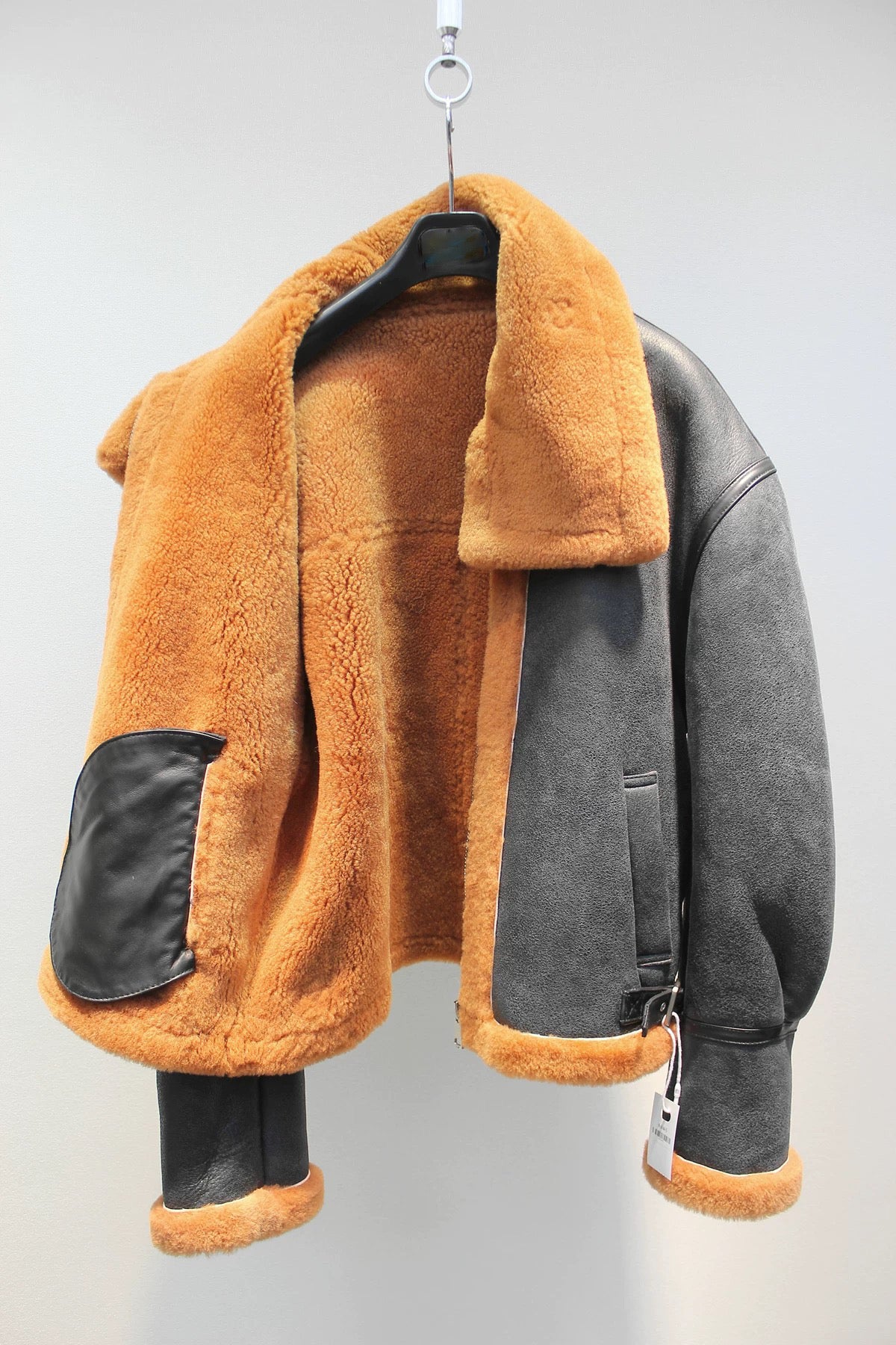 Sheepskin coat