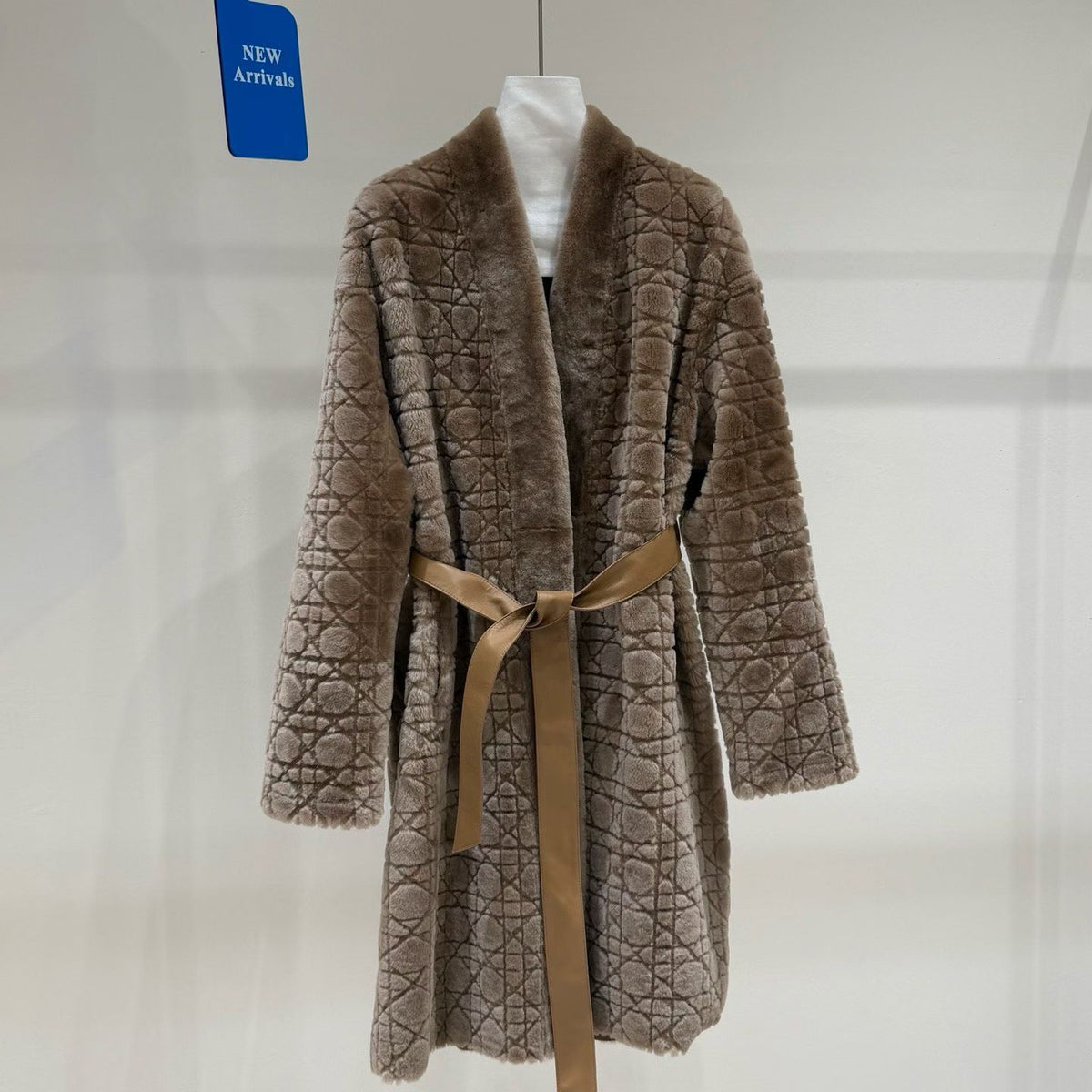 Sheepskin coat