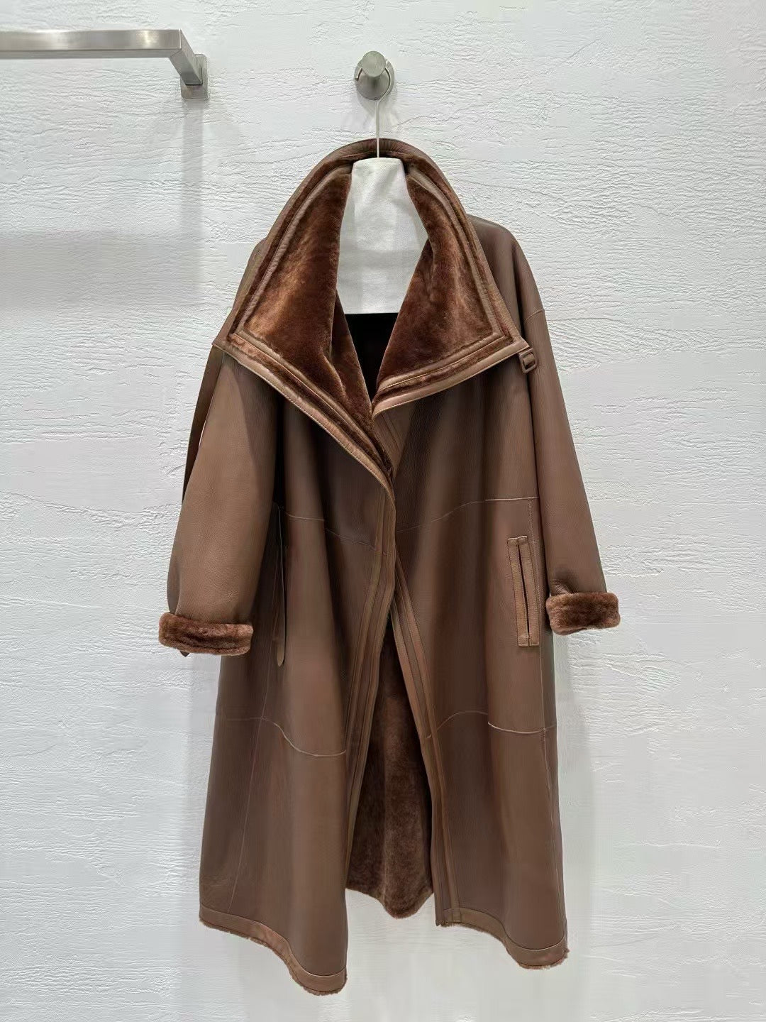 Sheepskin coat
