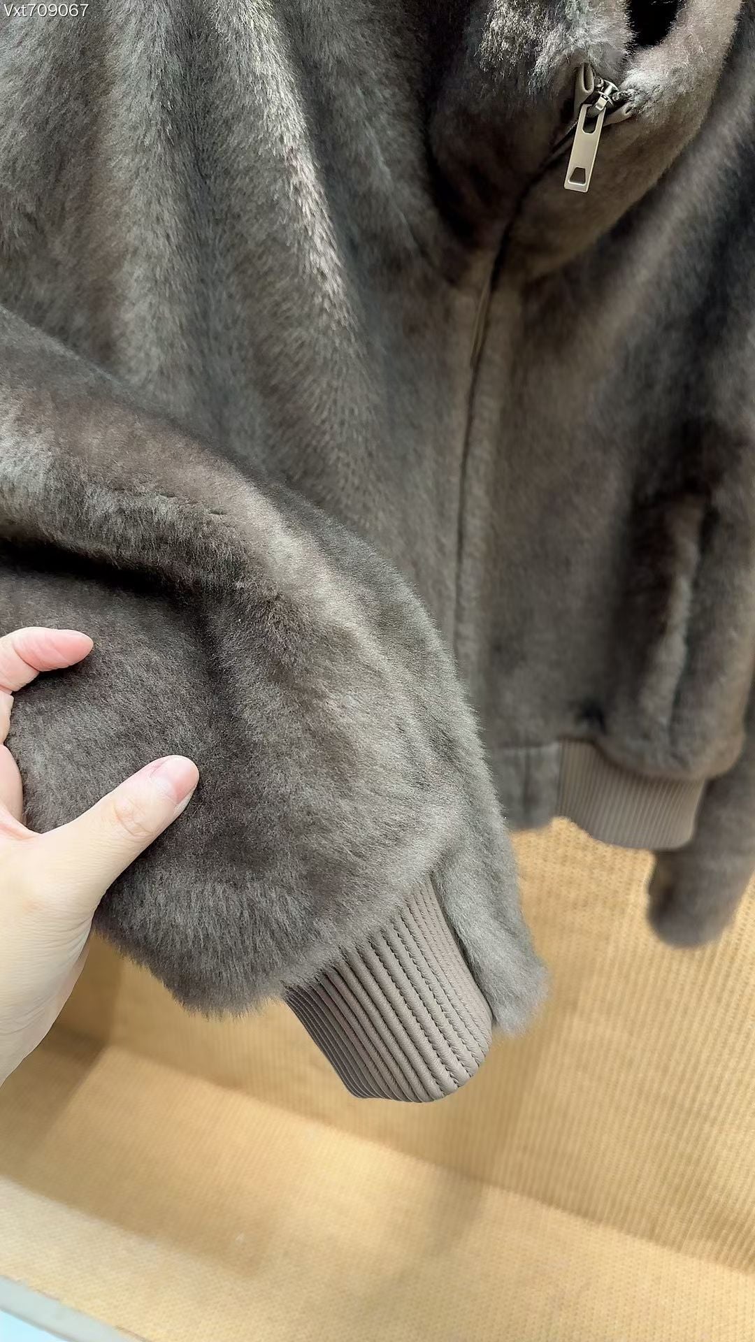 Sheepskin jacket