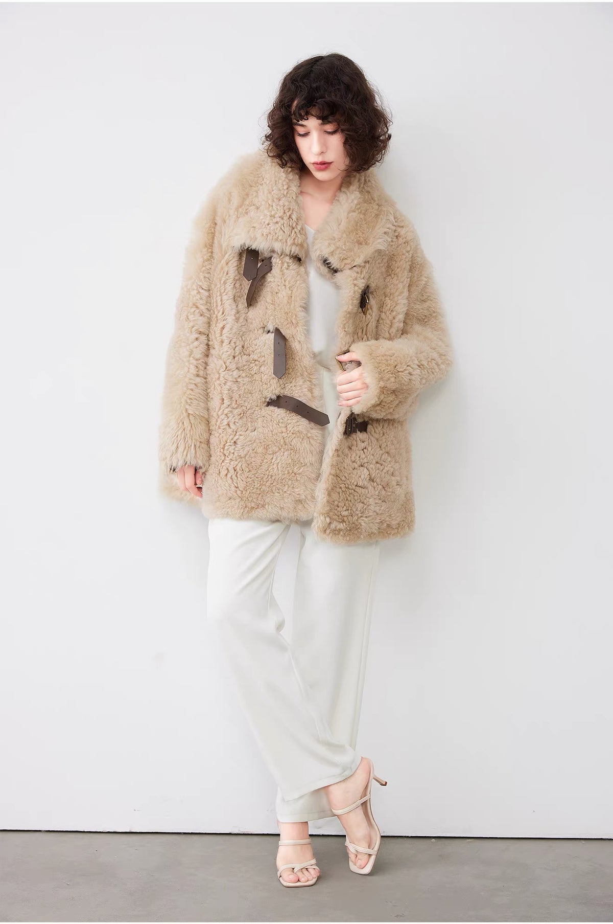 Sheepskin coat