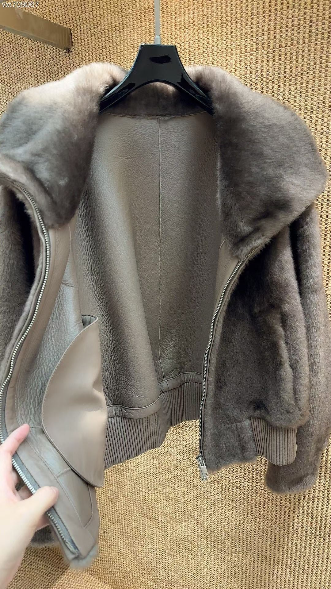 Sheepskin jacket