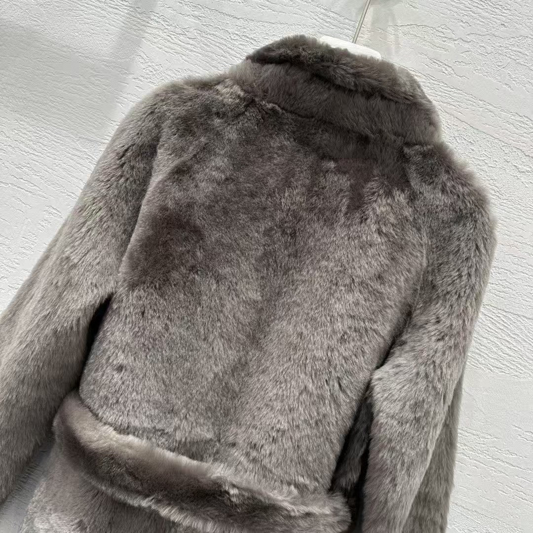 Sheepskin coat