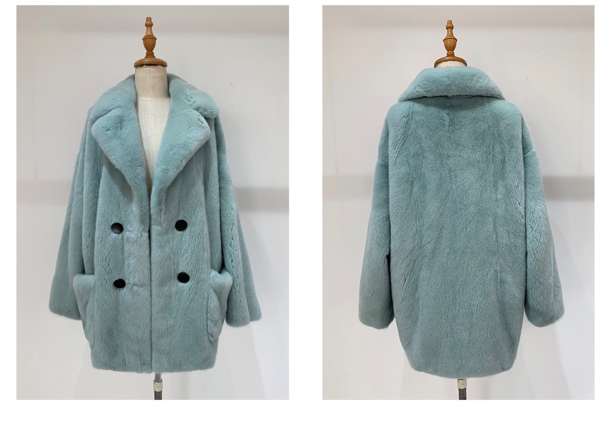 Danish mink fur coat