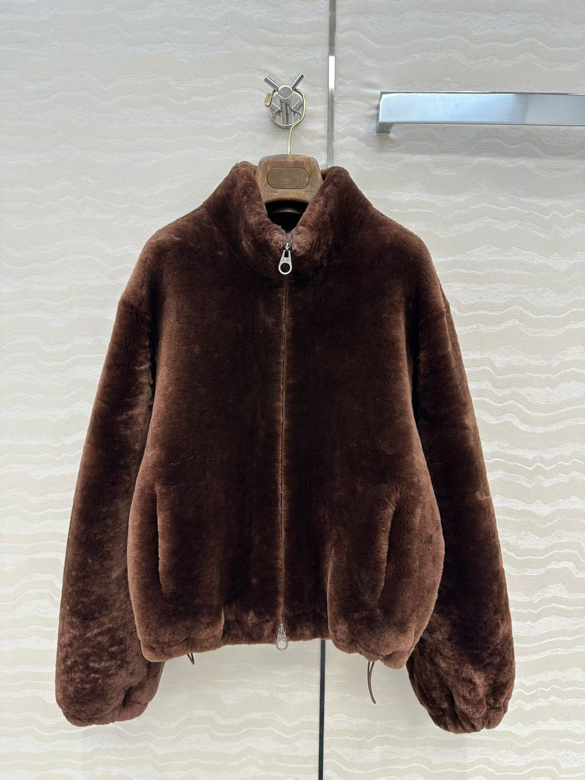 Sheepskin coat
