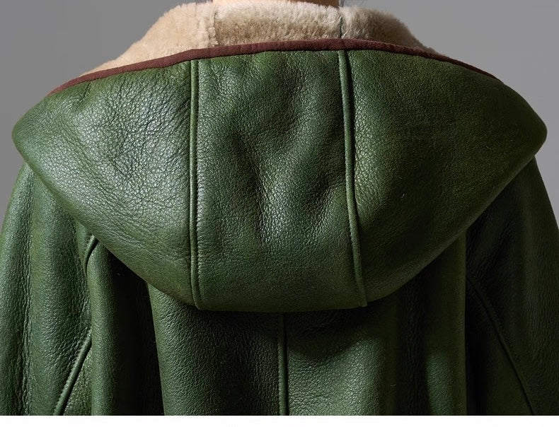 Sheepskin jacket