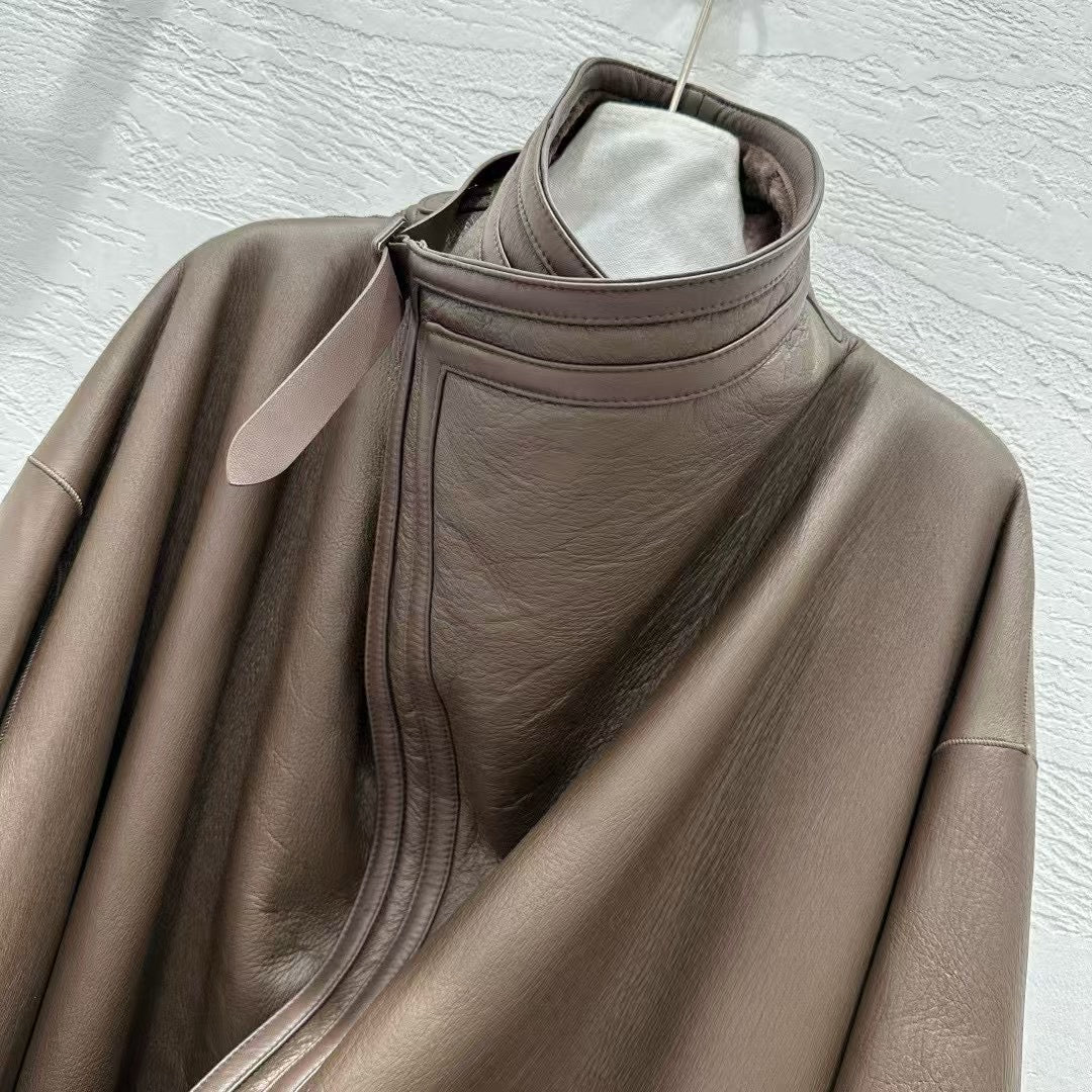 Sheepskin coat