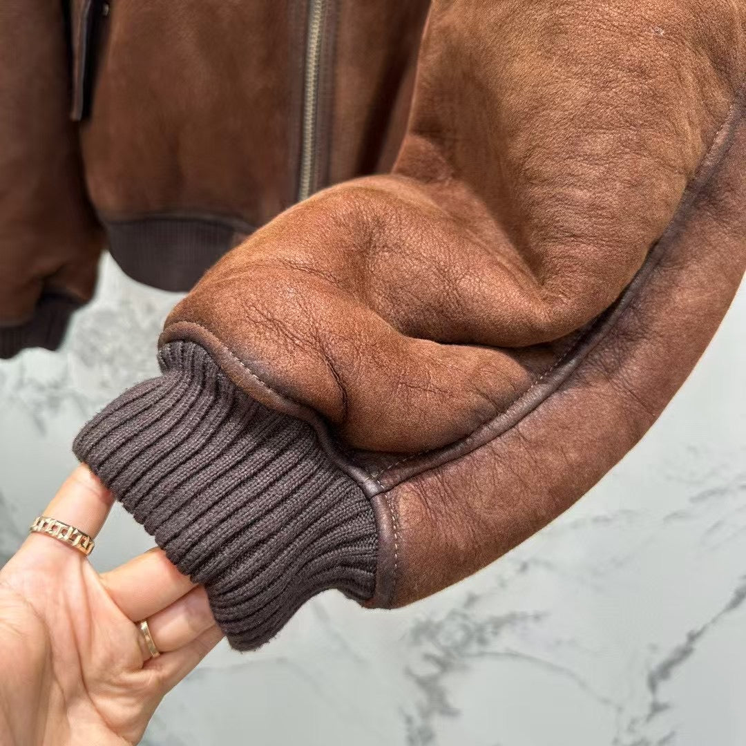Sheepskin jacket
