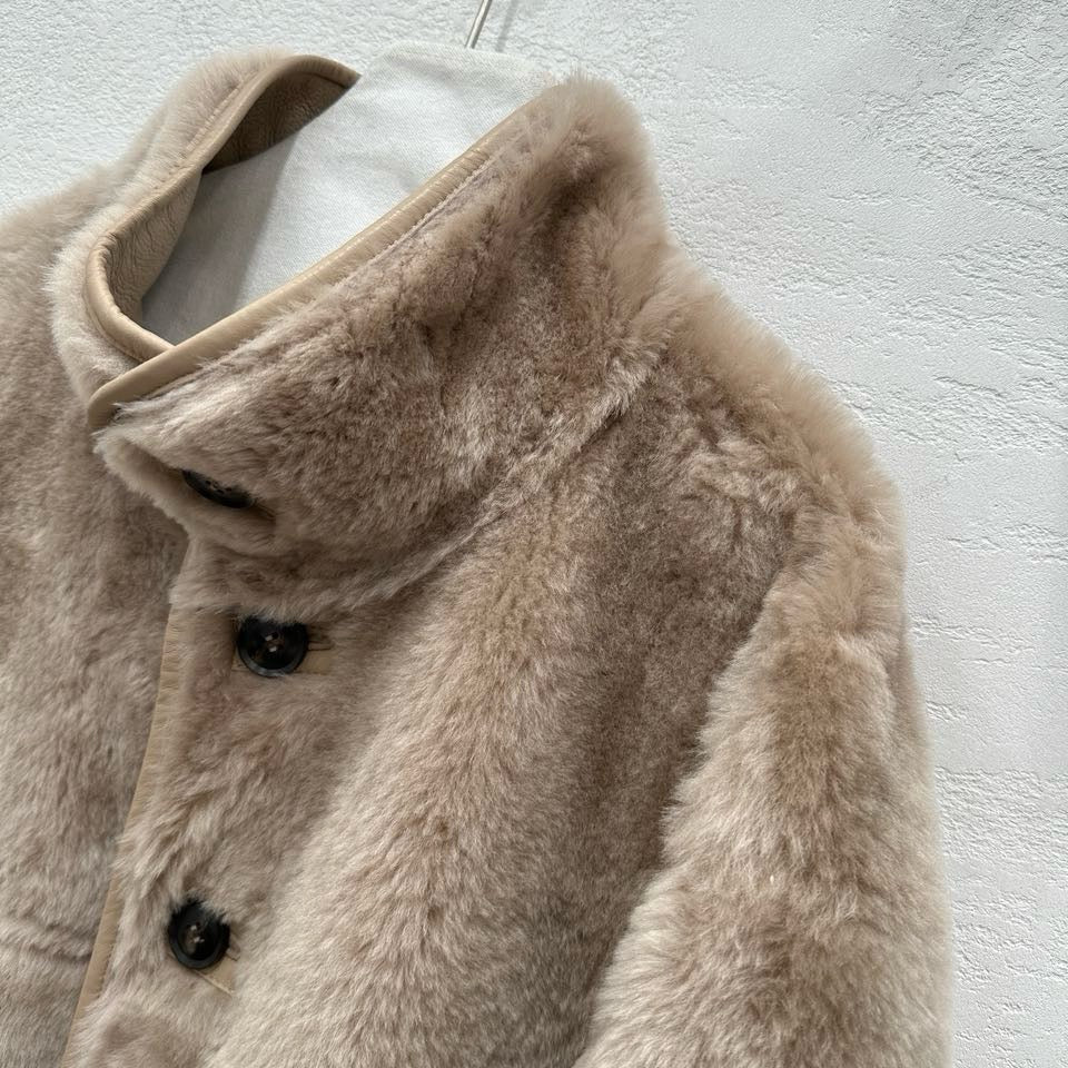 Sheepskin coat