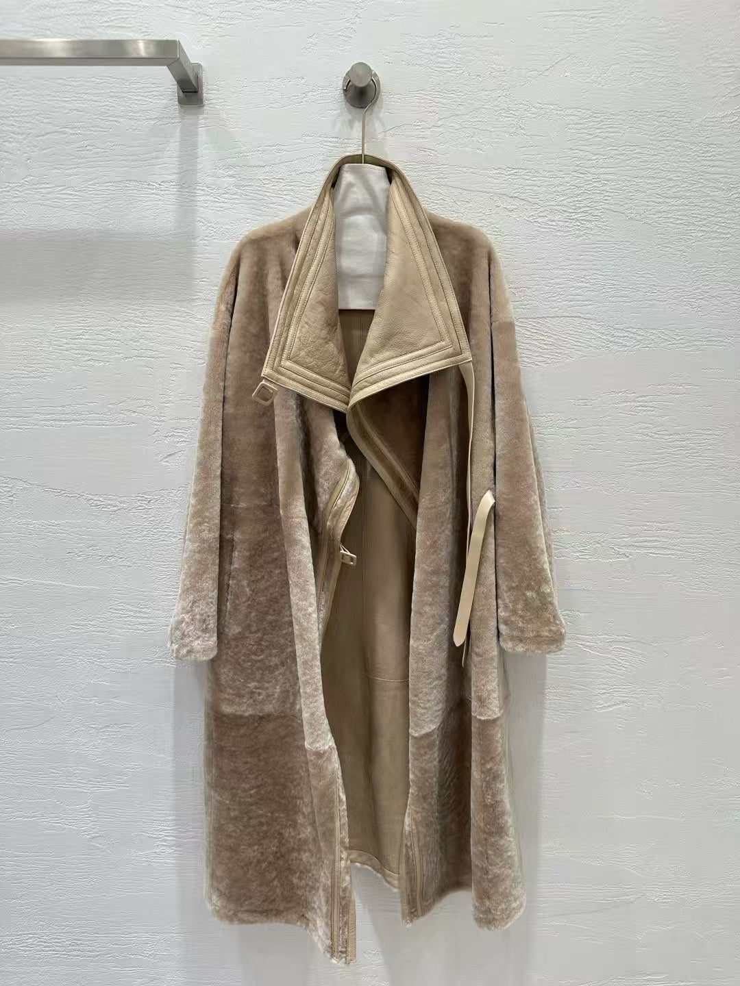 Sheepskin coat