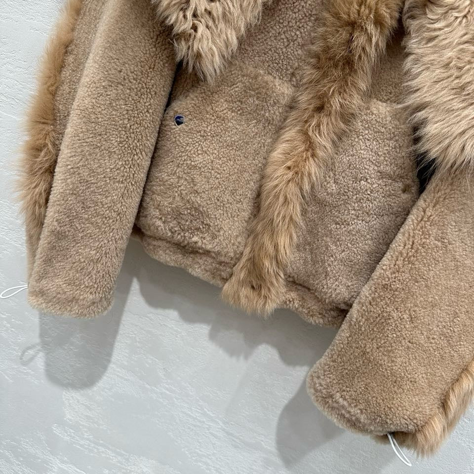 Sheepskin jacket