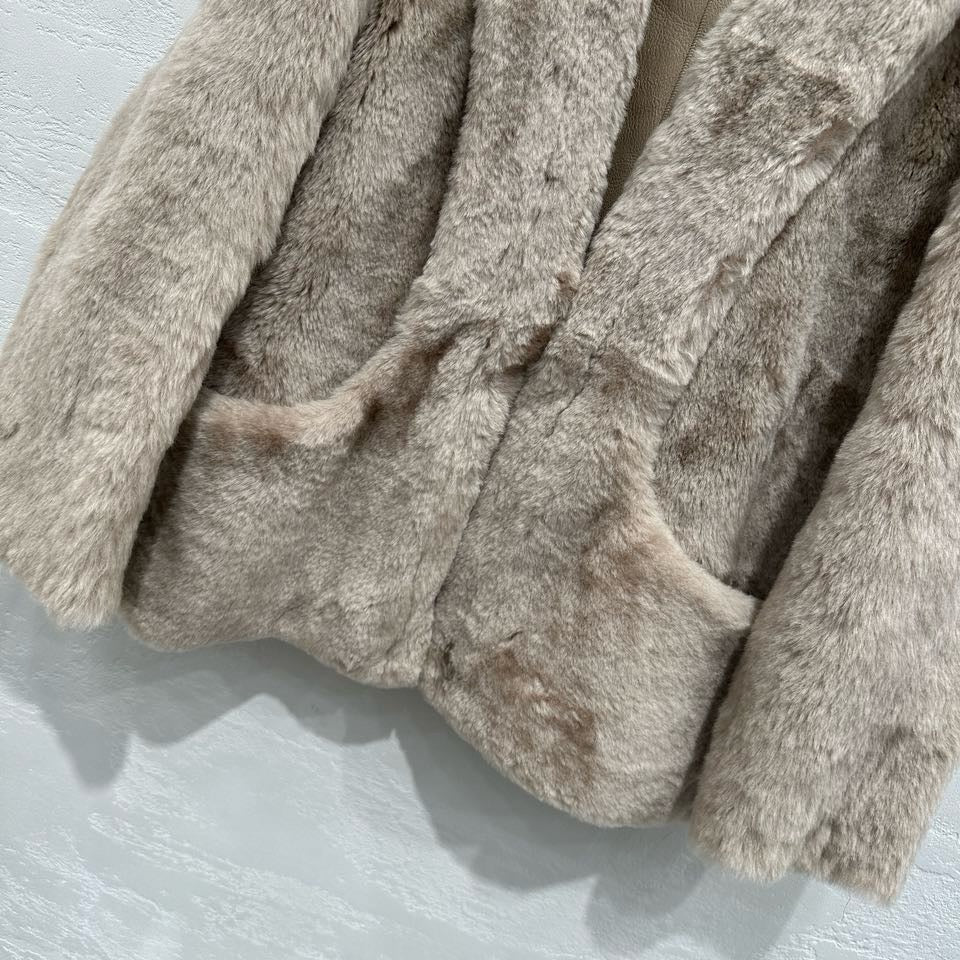 Sheepskin coat