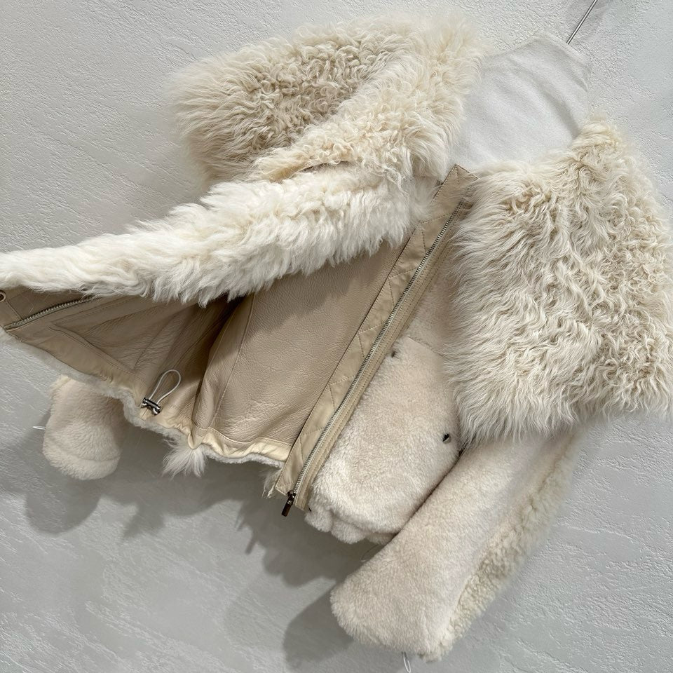 Sheepskin jacket