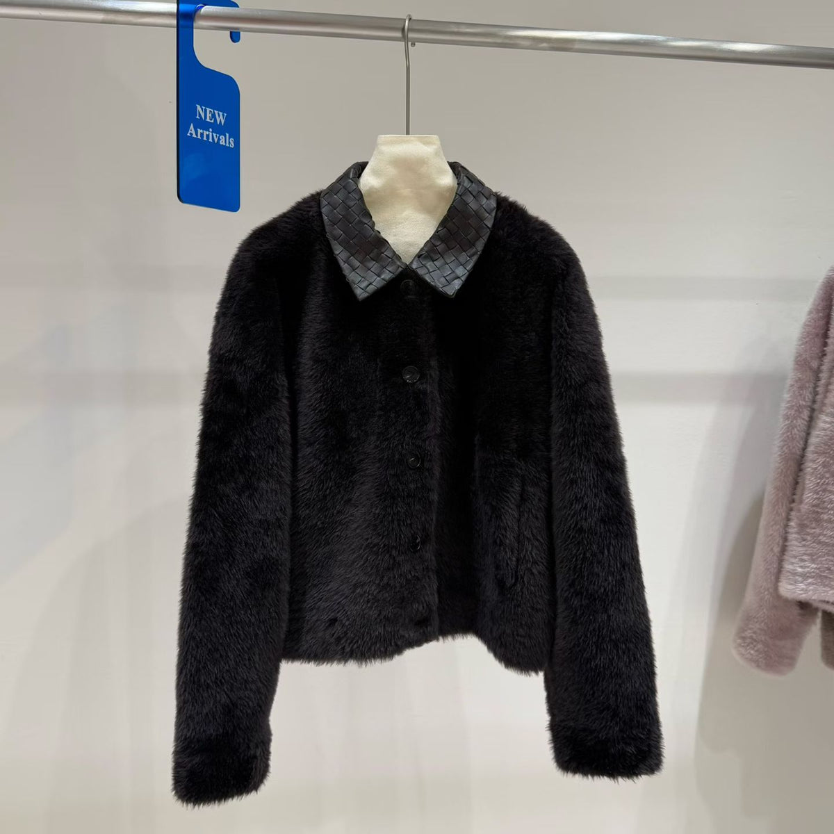 Sheepskin coat