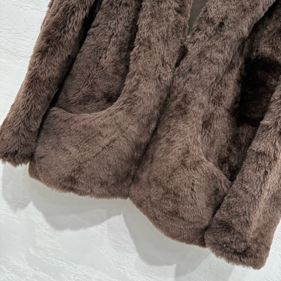 Sheepskin coat