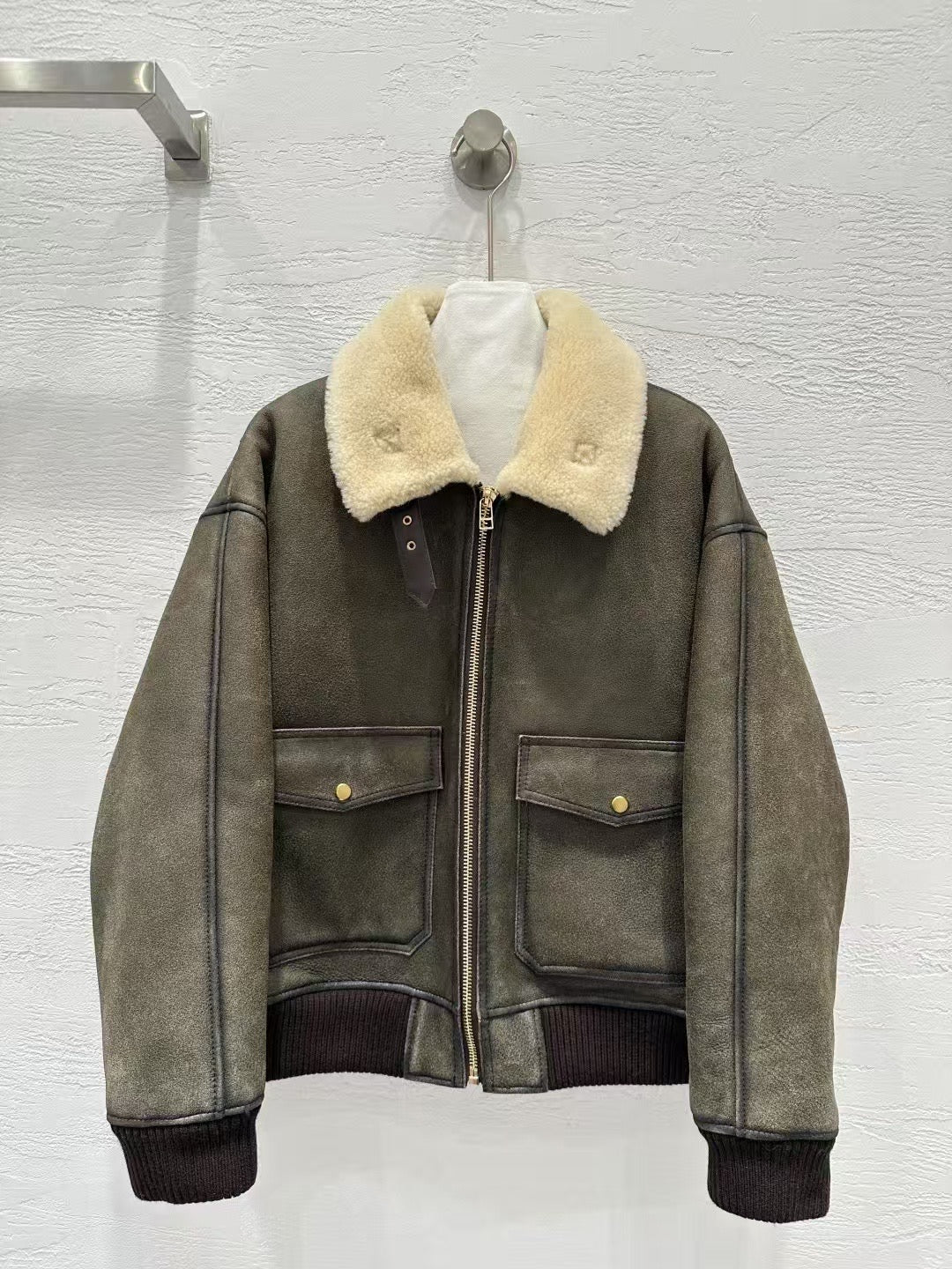 Sheepskin jacket