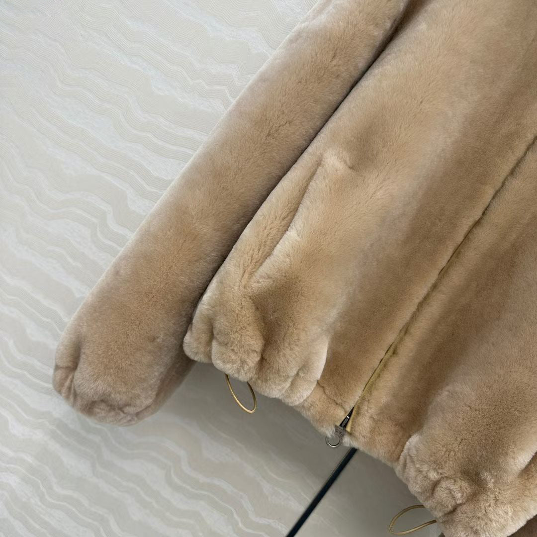 Sheepskin coat