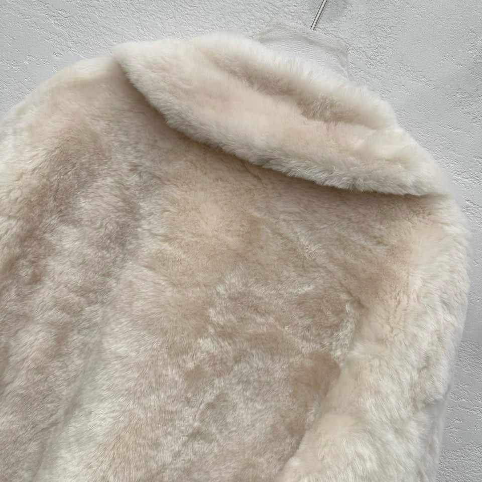 Sheepskin coat