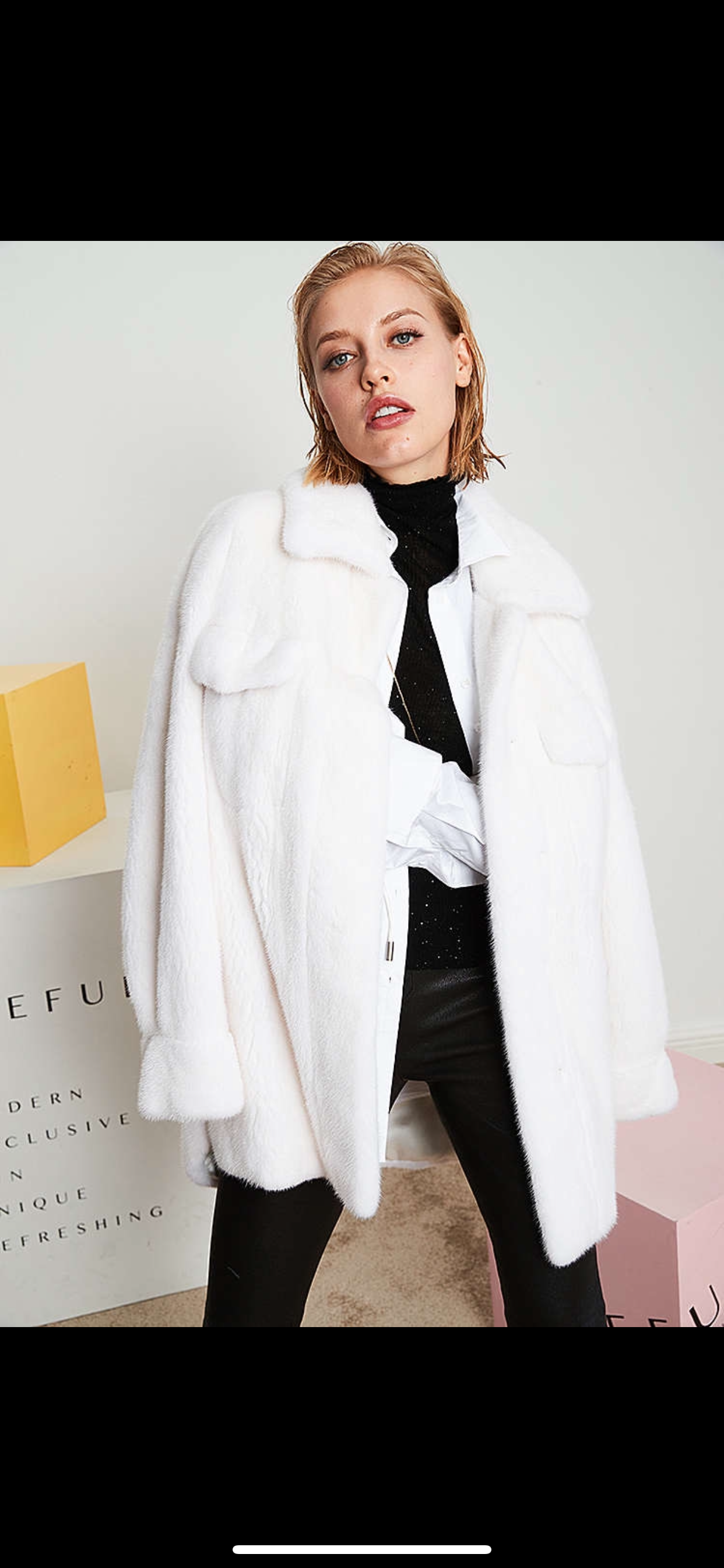 Danish mink fur jacket