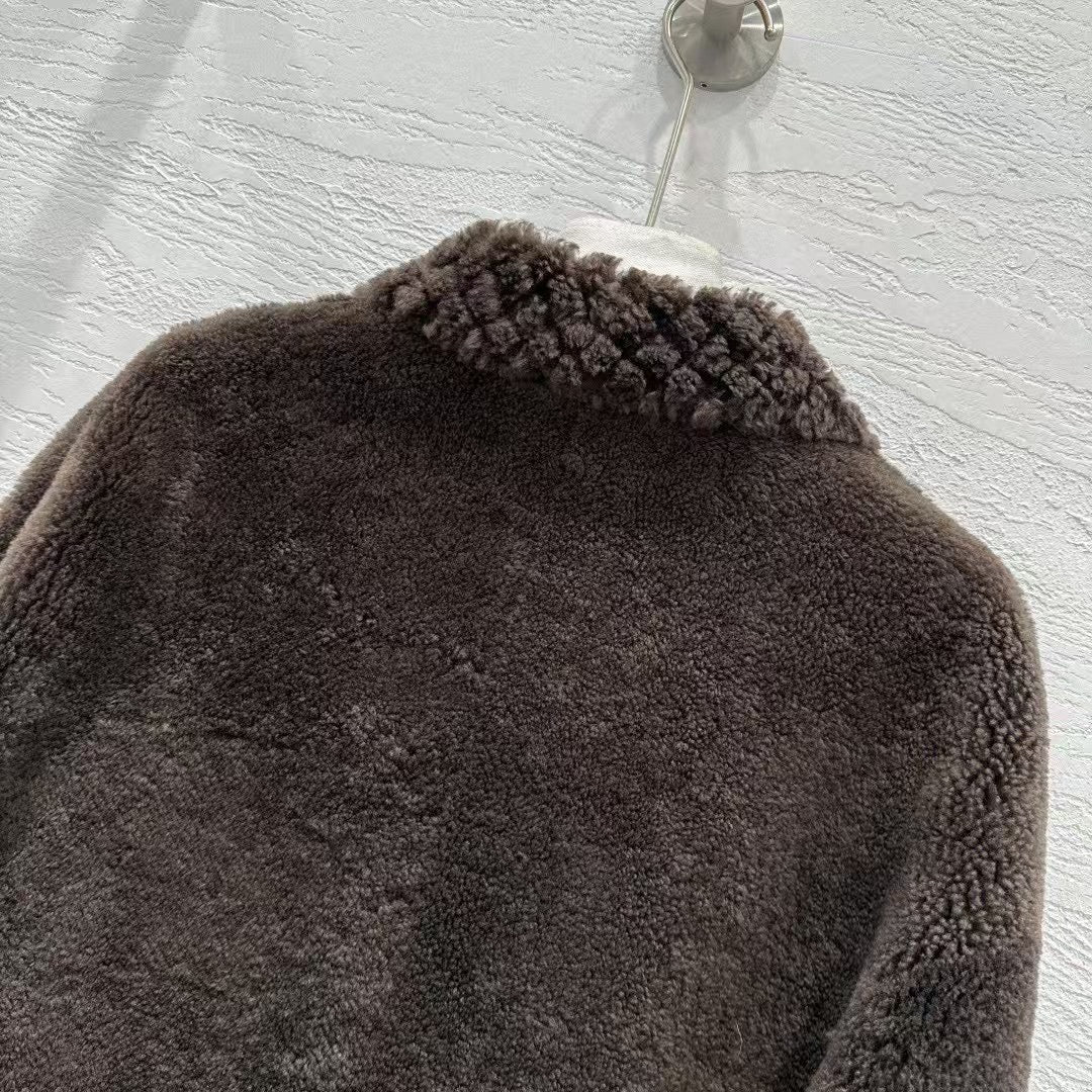 Sheepskin coat
