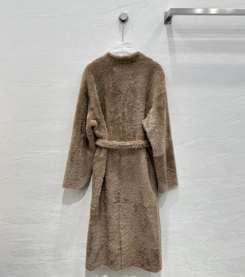 Sheepskin coat