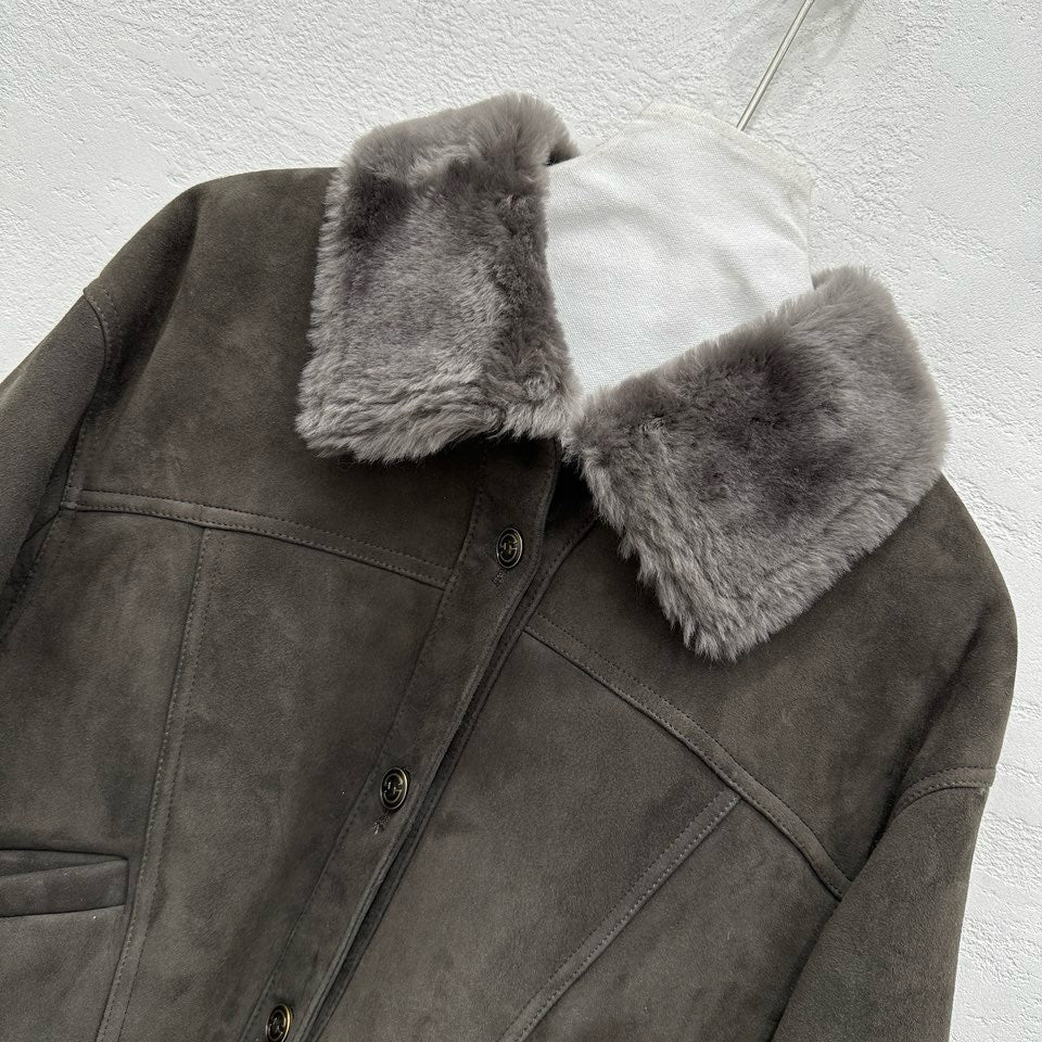 Sheepskin jacket