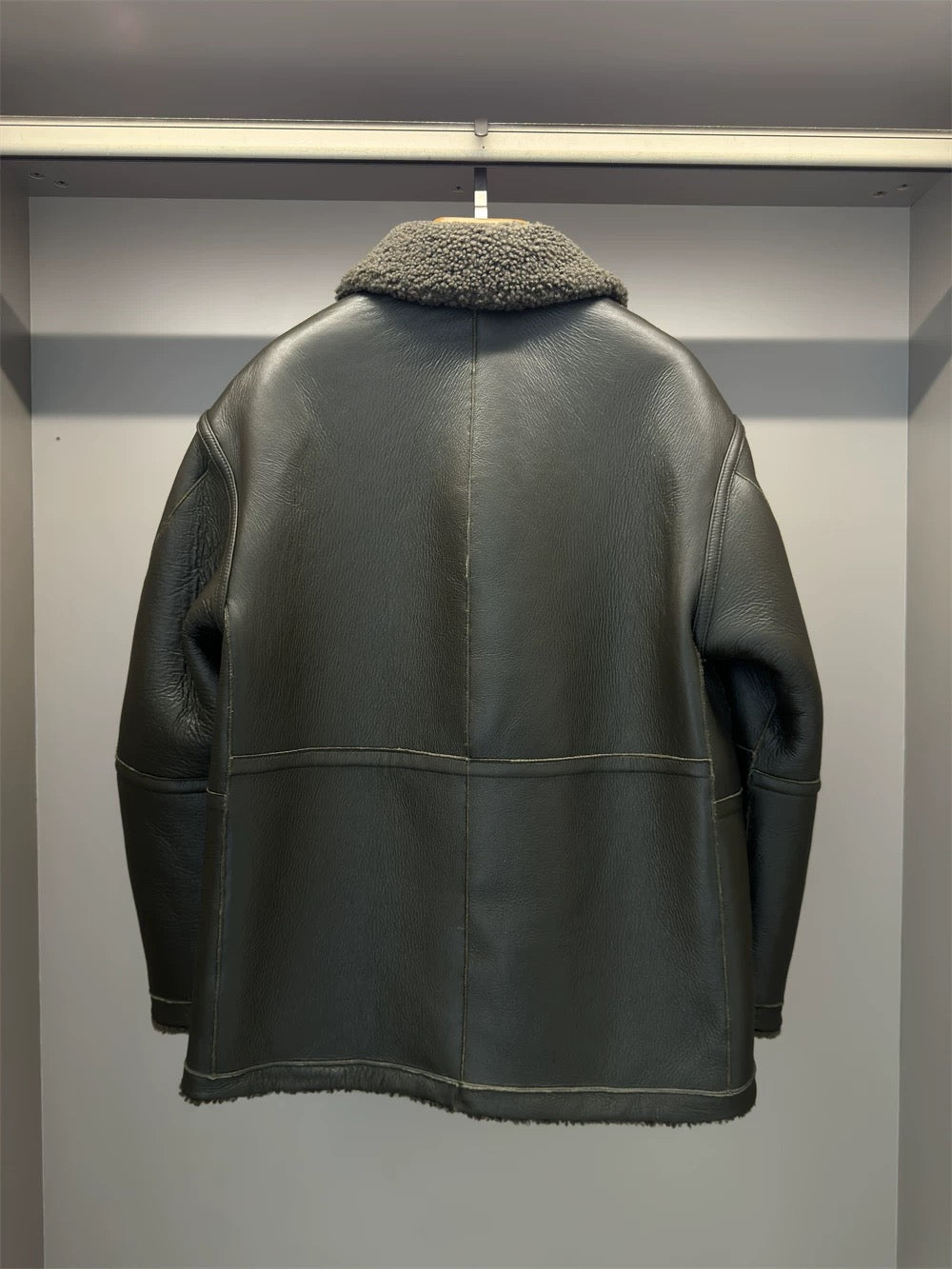 Sheepskin coat