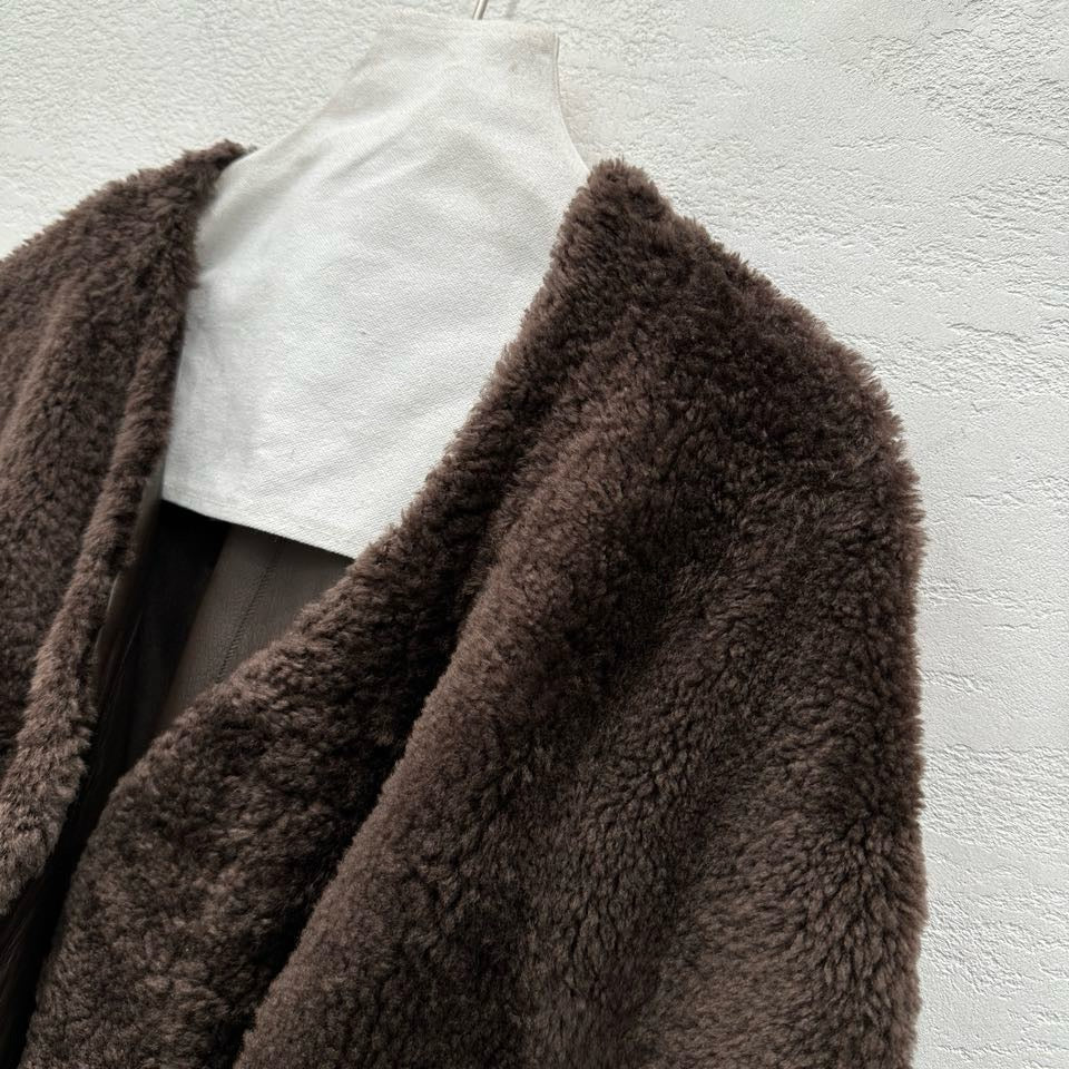 Sheepskin coat