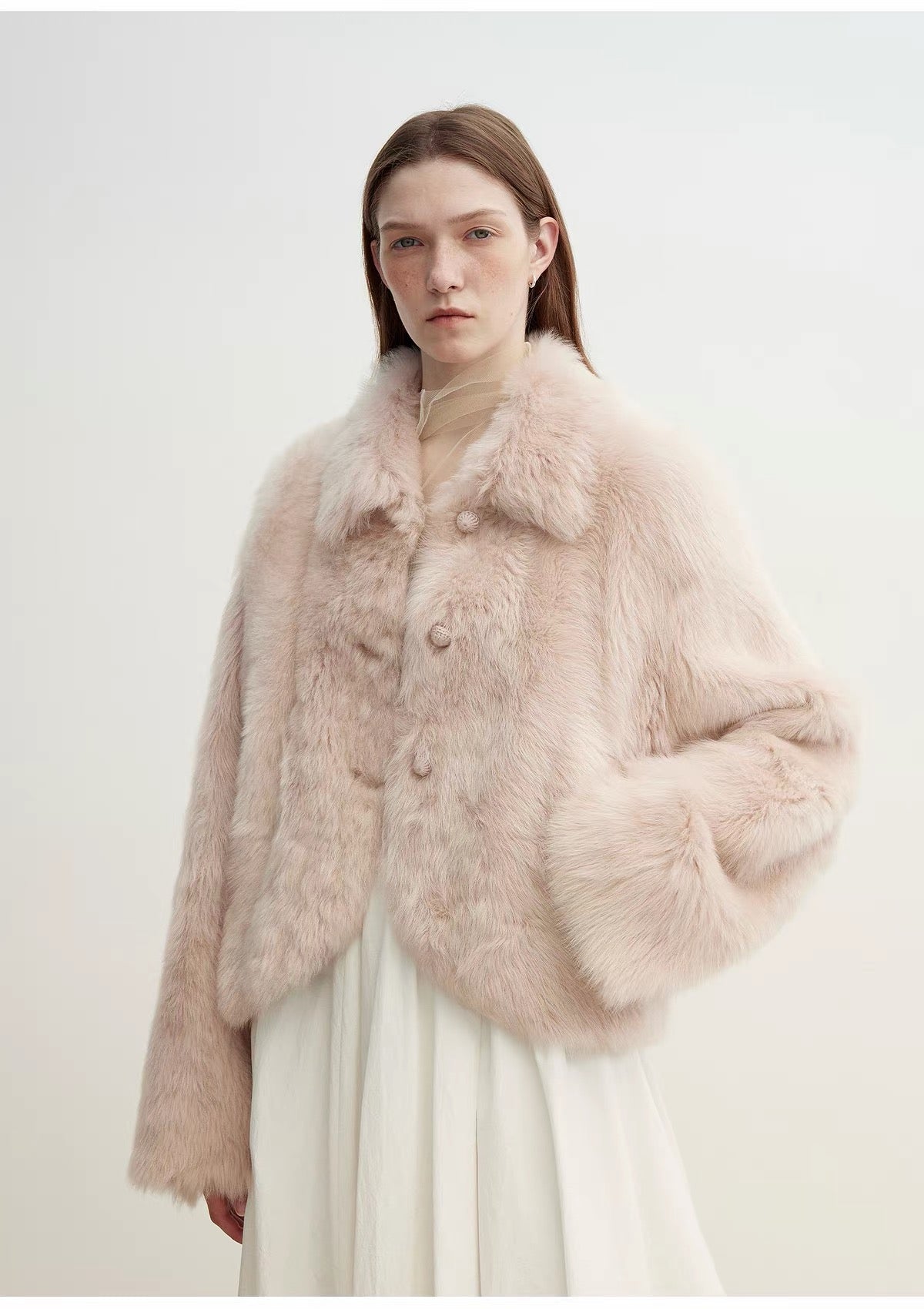 Sheepskin coat