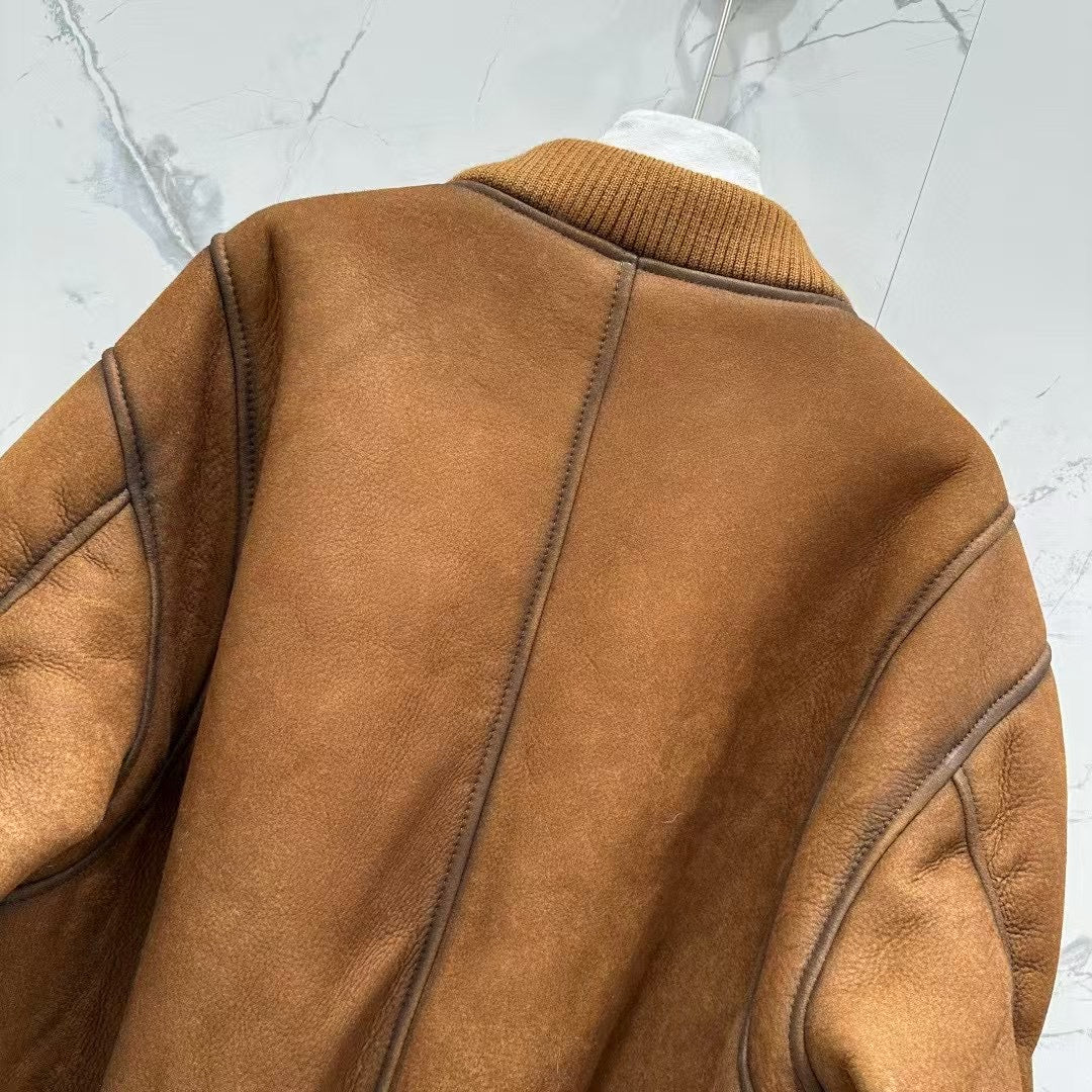 Sheepskin jacket