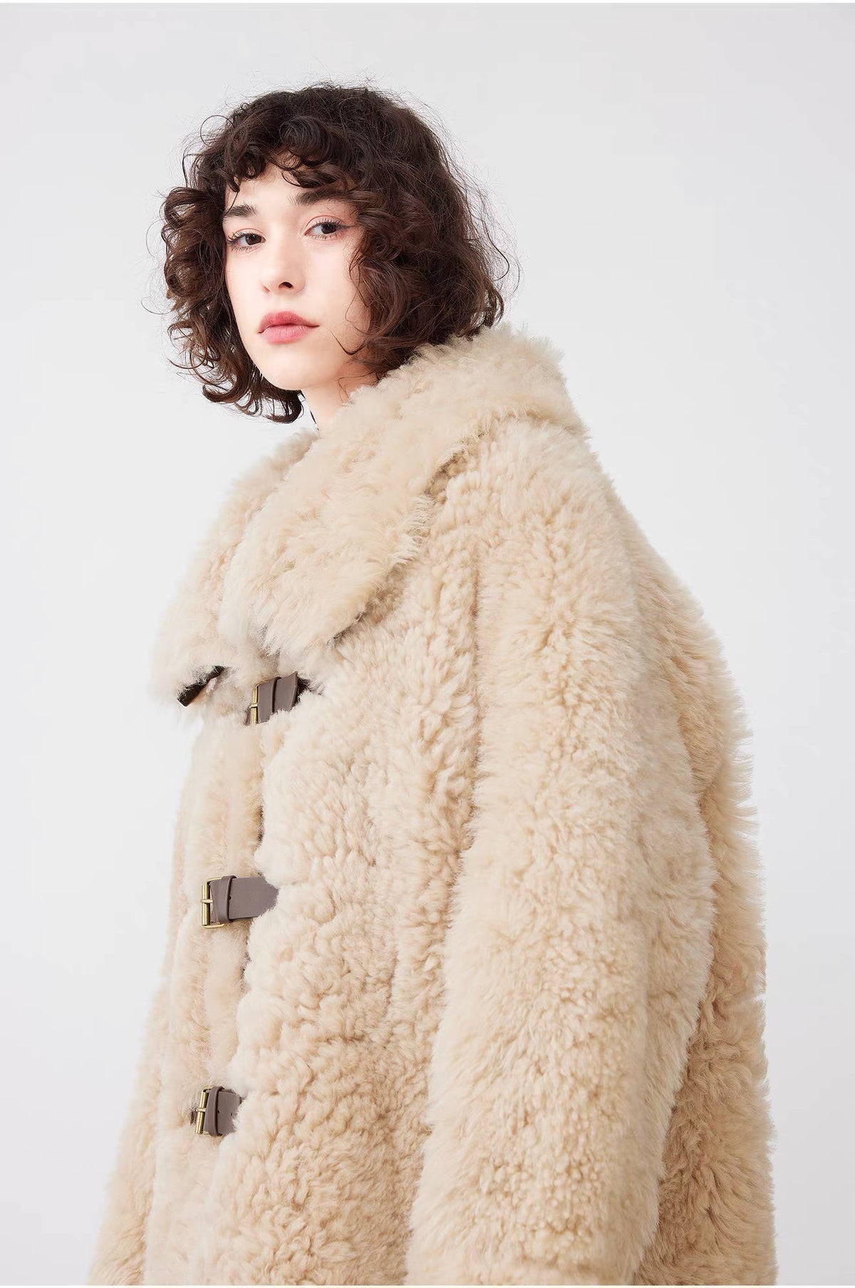 Sheepskin coat