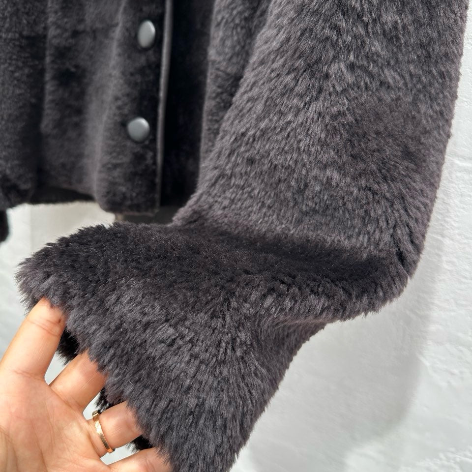 Sheepskin coat