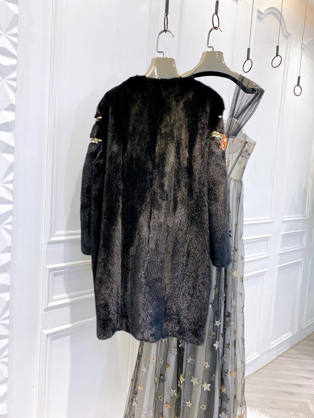 Danish mink fur coat