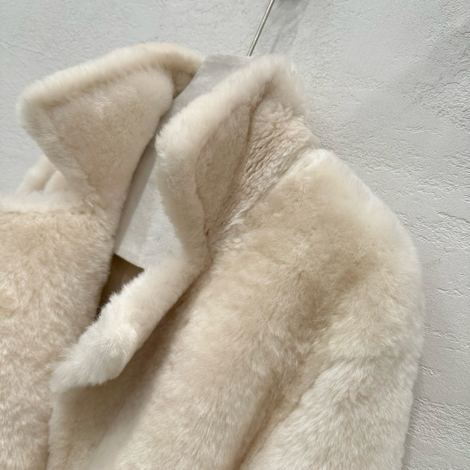 Sheepskin coat