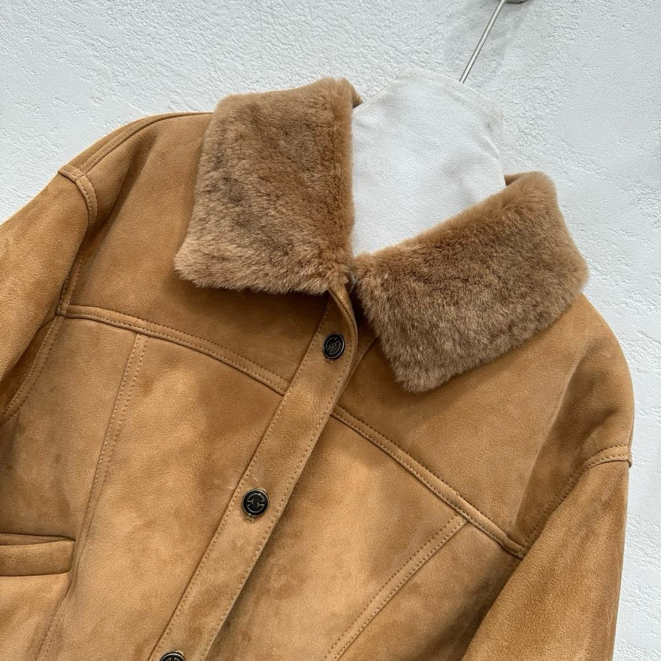 Sheepskin jacket