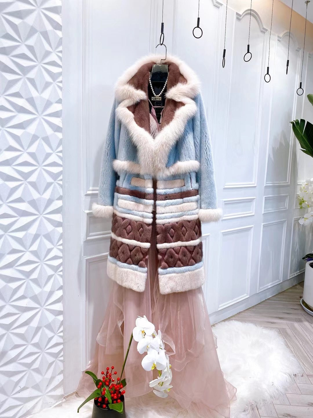 Danish mink fur coat